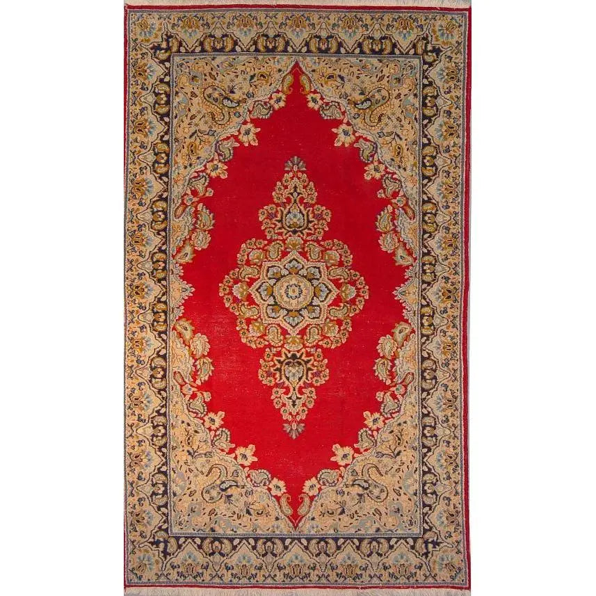 One Of The Kind Persian Kerman Rug 8'3" x 4'11"